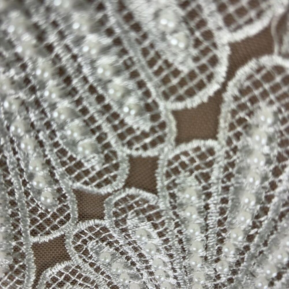 Elliatt Dress in Ivory & Nude - Picture 4 of 4